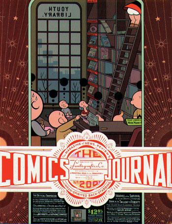 Todas las portadas de The Comics Journal