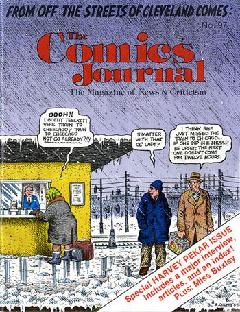 Todas las portadas de The Comics Journal