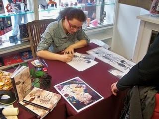 .:Crónica sesión de firmas en OtakuCenter Pontevedra, Gracias!:.