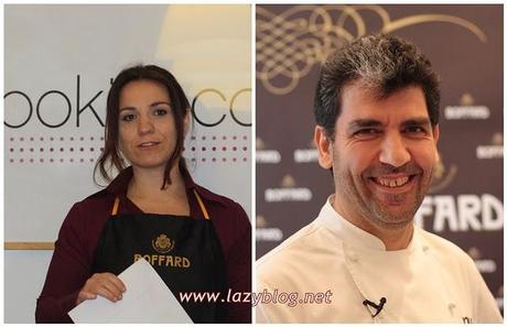 Paco Roncero y Mireia Anglada, cocinando con Boffard