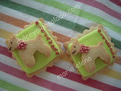 Galletas decoradas.....mini perritos