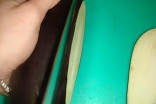 CROSTINI DE BERENGENA RELLENA DE FUA