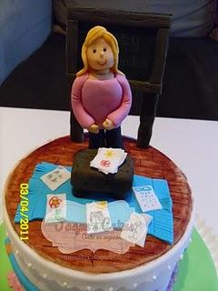 Cumpleaños de Barby, en la Facultad de Educación. 1º A, Grado Educación Infantil