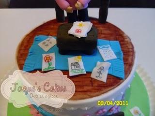 Cumpleaños de Barby, en la Facultad de Educación. 1º A, Grado Educación Infantil