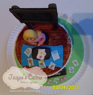 Cumpleaños de Barby, en la Facultad de Educación. 1º A, Grado Educación Infantil