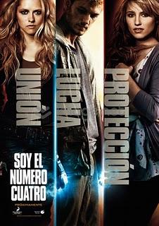 Este viernes llega a España 'Soy el número cuatro'. Os dejamos su trailer y su póster
