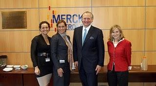 Stefan Oschmann, visita Merck España al cumplir 100 días como presidente de Merck Serono
