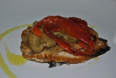 Montadito De Sardinas Con Escalibada