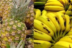 Coches de Piña y Plátano