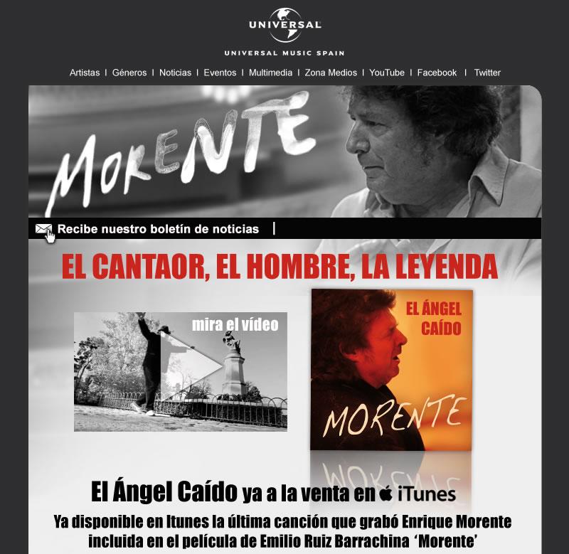 La última interpretación de Enrique Morente