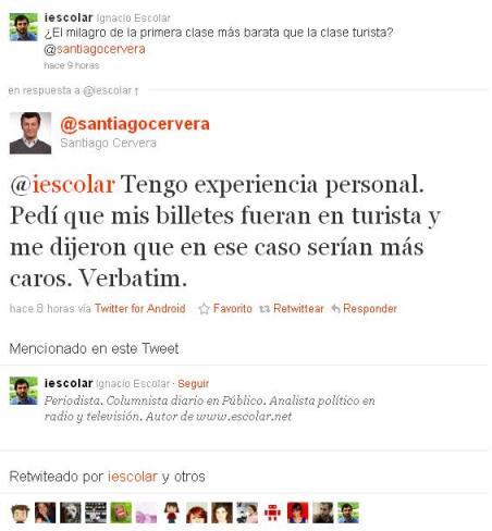 Ahora resulta que volar en primera es más barato que en turista