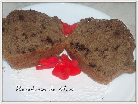 MAGDALENAS DE VINO TINTO Y CHOCOLATE MAGDALENAS DE VINO TINTO Y CHOCOLATE