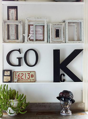 Decorando con letras Decorando con letras