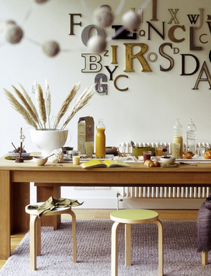 Decorando con letras