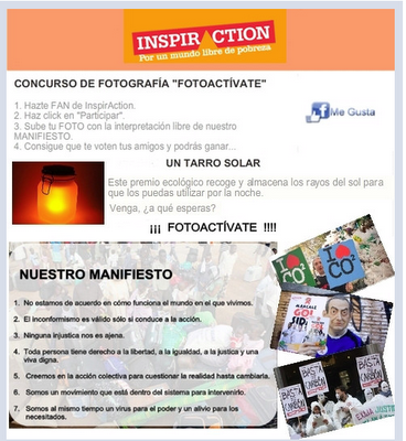 InspirAction lleva su II Edición de FotoActívate a Facebook