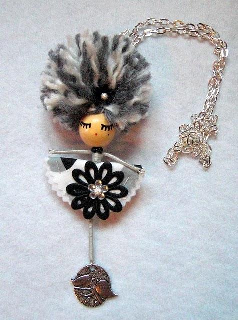 Black, grey and white......