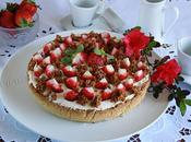 Tarta fresas queso mascarpone