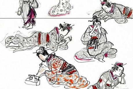 Exposición de pinturas, storyboards, carteles y kimonos de Akira Kurosawa