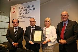 La Fundación CAT, acreditada como organismo de certificación internacional de centros y servicio de transfusión