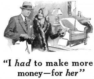 dinero-para-ella Tenía que ganar más dinero - para ella