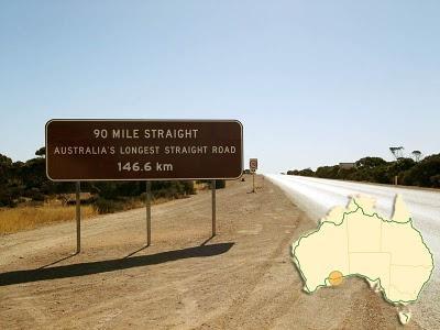 La recta más larga del mundo