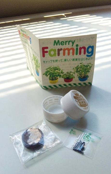 Un Jardín el tapón de un refresco