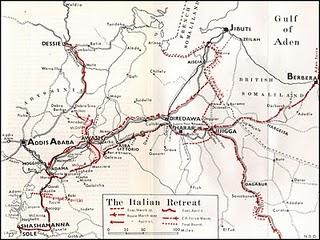 Addis Abeba y Masawa caen en manos de los Aliados - 08/04/1941.