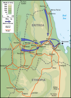 Addis Abeba y Masawa caen en manos de los Aliados - 08/04/1941.