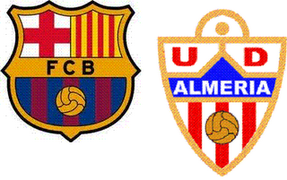 FC BARCELONA  vs  UD ALMERIA