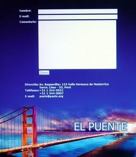 EL PUENTE, NUEVO PROGRAMA DE PAX TV, MIÉRCOLES 8 P.M. EN VIVO