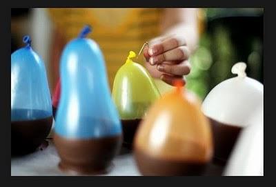 copa comestible de chocolate para helados