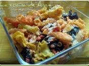 Pasta tricolor espinacas