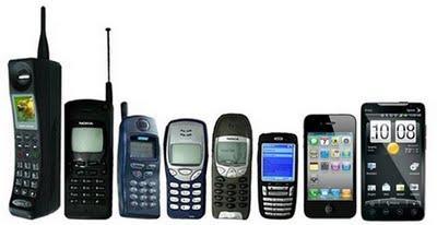 La evolución del celular