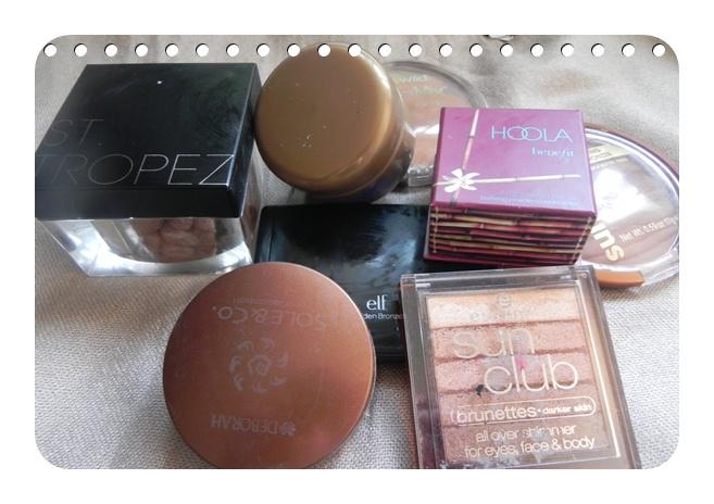 Todo sobre los broncers (I): Tipos y los que yo tengo.