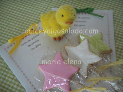 Curso de galletas decoradas de Abril
