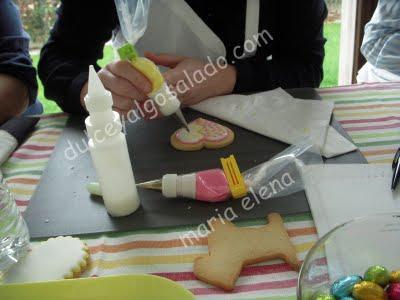 Curso de galletas decoradas de Abril