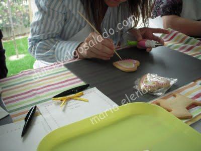 Curso de galletas decoradas de Abril