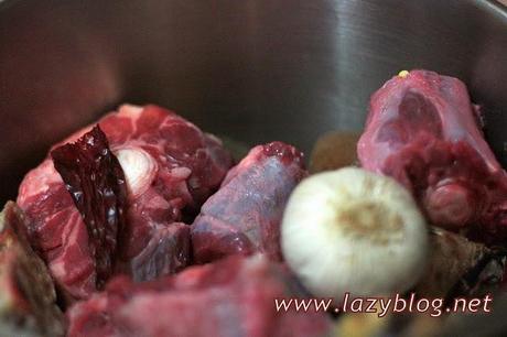 Receta de fabes con rabo, paso a paso