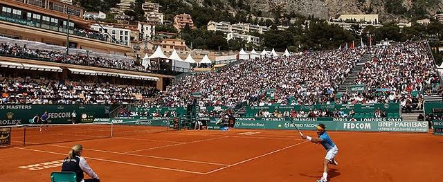 Masters 1000: La acción del circuito se mudó a Montecarlo