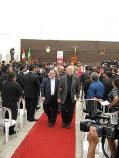 CARDENAL JOSEF CORDES, DOCTOR HONORIS CAUSA EN LA REDEMPTORIS MATER DEL CALLAO