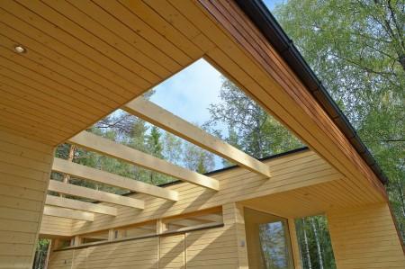 villa de lujo de madera finlandia estilo escandinavo diseño nórdico diseño finlandés diseño escandinavo diseño de interiores decoración nórdica decoración escandinava decoración de interiores casas prefabricadas casas modernas casas de madera casas de diseño 