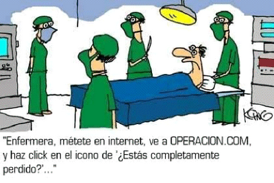 En la operación