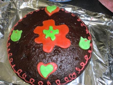 Bomba de chocolate y tarta fondant de chocolate (Las otras tartas del cumpleaños)