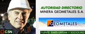 Argentina: Presidente Macri, pariente y directivo de minera, elimina impuestos a mineras