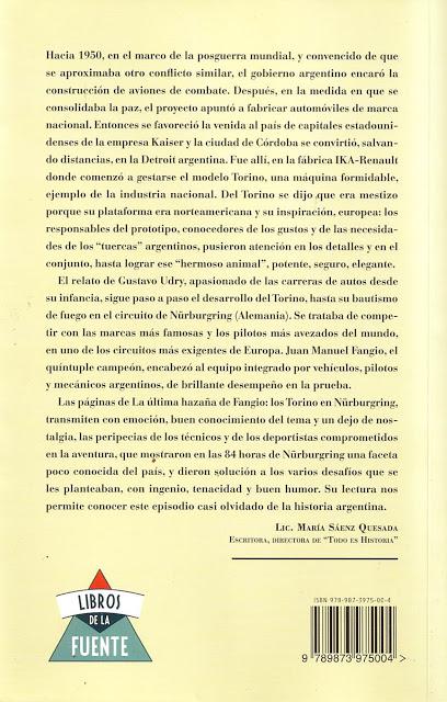 La última hazaña de Fangio