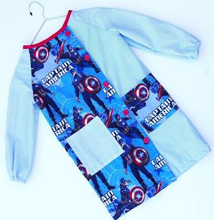 Batas escolares || Patrones de Costura delantal colegio niños