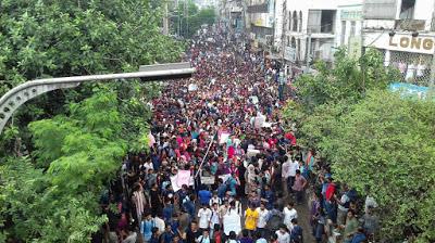 Bangladesh: Jóvenes protestan por la seguridad y la justicia