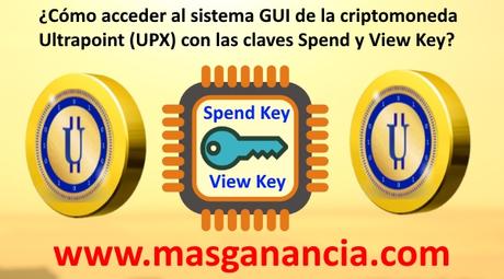 View y Spend Key Ultrapoint Coin