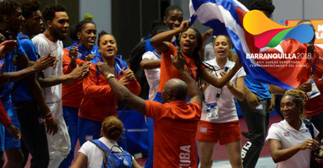 Cuba cierra segunda en el medallero de Barranquilla 2018