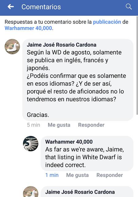 Última hora: Se confirma que no hay edición española de Adeptus Titanicus